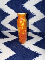 Tófej kerámia váza