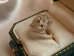 High-Quality 0.41ct Diamond Ring in 14k Gold. With Certificate