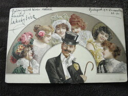 Gerlóczy Gézának Lakatos Géza, későbbi miniszterelnök /?/autográf ifjúkori lapja