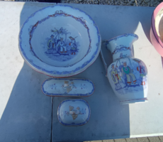 Antik Angol mosdó szett. 19 sz