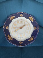 Zsolnay Pompadúr Fali Óra