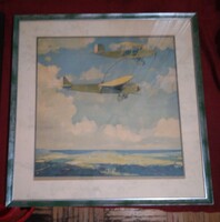 Pennziol oil company advertising placard