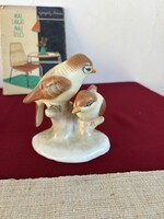 Gyönyörű Aquncumi  porcelán madarak madár, nipp, figura. Nosztalgia darab