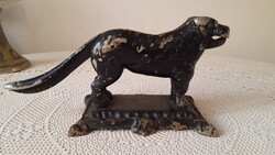 Antik,öntöttvas dió,mogyorótőrő kutya