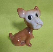 Retró! Mozgó fejű porcelán kutya