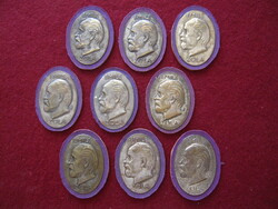 Emile Zola plakett több darab