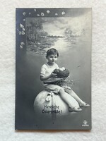 Antique, old Easter postcard -5.