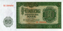 NDK Német Demokratikus Köztársaság 50 márka 1948 UNC