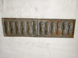 Macskanyelv csokoládé forma