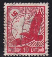 Deutsches Reich Luftpost 10 Pfennig 1934 Légipostai Bélyeg