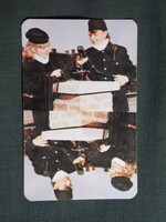 Kártyanaptár,Pécs,kéményseprő tüzeléstechnikai vállalat,1980, (1)