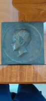 Rubletzky Géza bronz
