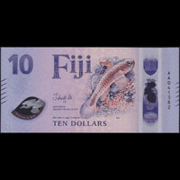 Fidzsi-szigetek / Fiji 10 Dollars 2026 P-W126 Polymer UNC