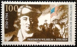 N1766 / Németország 1994 F. W. von Steuben tábornok bélyeg postatiszta