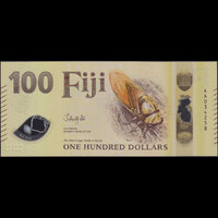 Fidzsi-szigetek / Fiji 100 Dollars 2026 P-W129 Polymer UNC