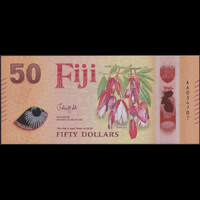 Fidzsi-szigetek / Fiji 50 Dollars 2026 P-W128 Polymer UNC