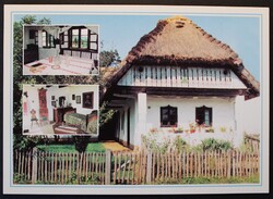 Képeslap,Zalalövő, Göcseji tájház, hagyomány, parasztház