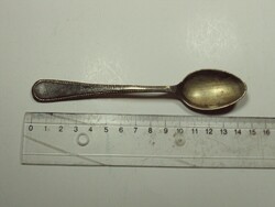 Antik evőeszköz teáskanál - Alpacca, Alpakka