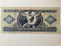 Népköztársaság (1949-1989) 20 Forint bankjegy 1975 C 970