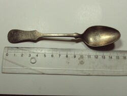 Antik evőeszköz teáskanál - Alpacca, Alpakka