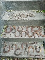 Régi lóvas szerszámok patkók 22 db.Több száz aukció és akció vegye - vigye