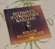 Beethoven-9 Symphonien - Karajan- Berlini Filharmónikusok ( 8 LP )