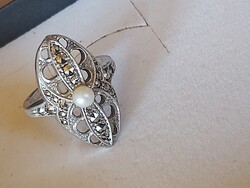 Régi ezüst gyűrű