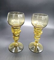 2 Römer pohar Theresienthal kb. 1890