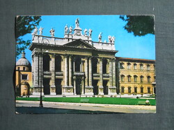 Képeslap,Olaszország,Róma,Lateráni Szent János székesegyház,Basilica di San Giovanni in Latera,1977-