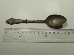 Antik evőeszköz teáskanál - Alpacca, Alpakka