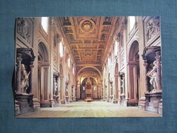 Képeslap,Olaszország,Róma,Lateráni bazilika,Basilica di San Giovanni in Laterano,1980-