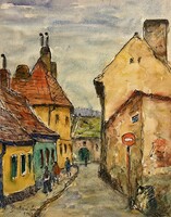 Batári László (1920-1997) Szeder utca, 1967 /számlát adunk hozzá/