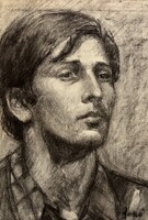 Lajos Fonó (1889-1951) man with raised head /invoice included/