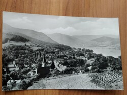 Régi lap,Zebegény, látkép, Dunakanyar, 1961