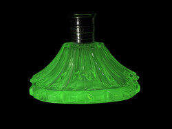 Art Deco parfümös urán üveg
