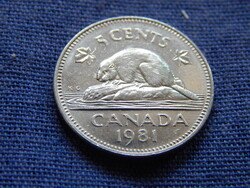 Kanada 5 Cent 1981