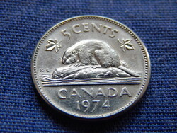 Kanada 5 Cent 1974