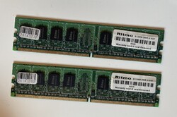 Ritmo DDR2 Ram 667Mhz
