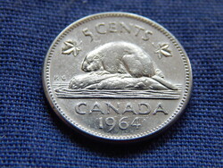 Kanada 5 Cent 1964
