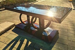 Art Deco  étkezőasztal   8 fő részére