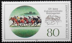N1677 / Németország 1993 Hoppegarteni Galopp Versenypálya  bélyeg postatiszta