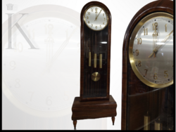 Grandiózus art deco, 3 súlyos Wehrle állóóra/ingaóra