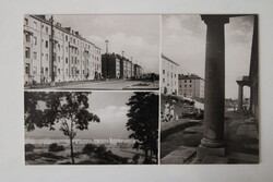 Képeslap, Kazincbarcika, részletek 1960 eleje