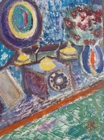 Tóth-Vissó Árpád eredeti képcsarnokos festménye