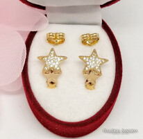 Xuping aranyozott antiallergén fülbevaló, 18 mm (2347)