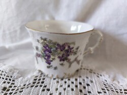 Antik PL/S Ibolyás  porcelán teáscsésze ritkaság