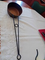 Nagyméretű  vintage merőedény(üsthöz)