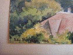 Edvi Illés Panni festménye