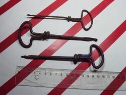 Cigányfúró, cigány fúró furdancs, kézi fúró - 3 db