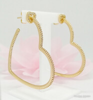 Xuping aranyozott antiallergén fülbevaló, 45 mm (2400)